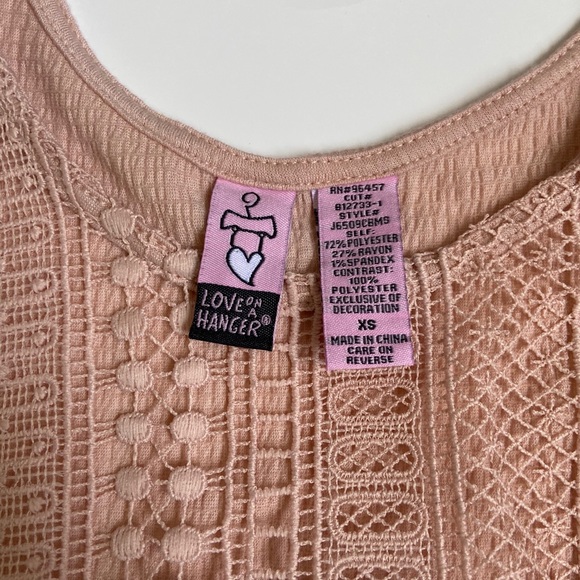 Love on a Hanger embroidered top - Picture 2 of 5